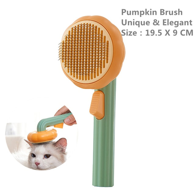 Self-Cleaning Brush for Cats