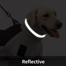 Lade das Bild in den Galerie-Viewer, Reflective Winter Jacket for Big Dogs
